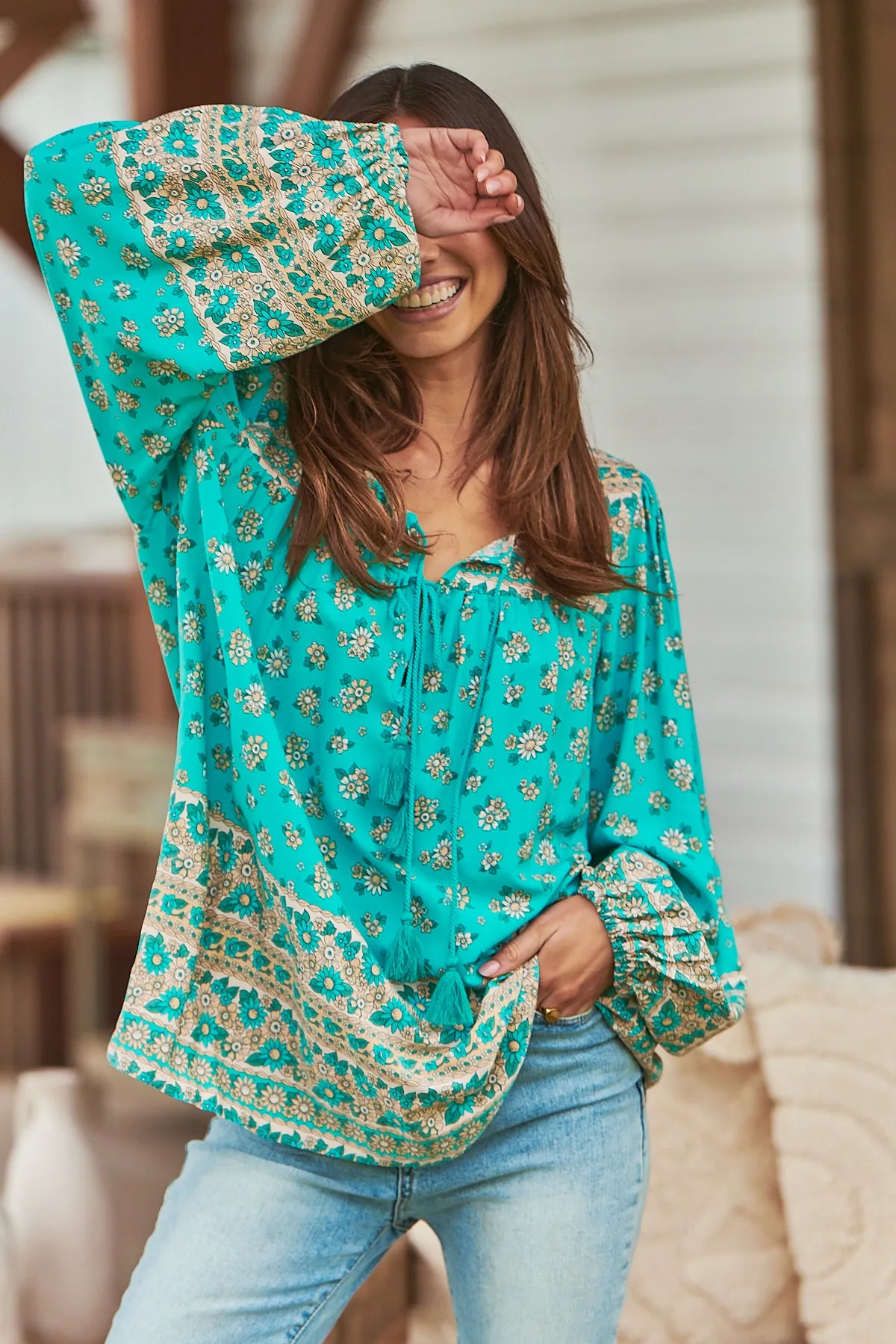 Kasey Blouse - Mint