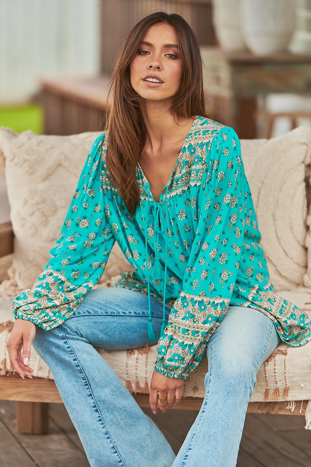 Kasey Blouse - Mint