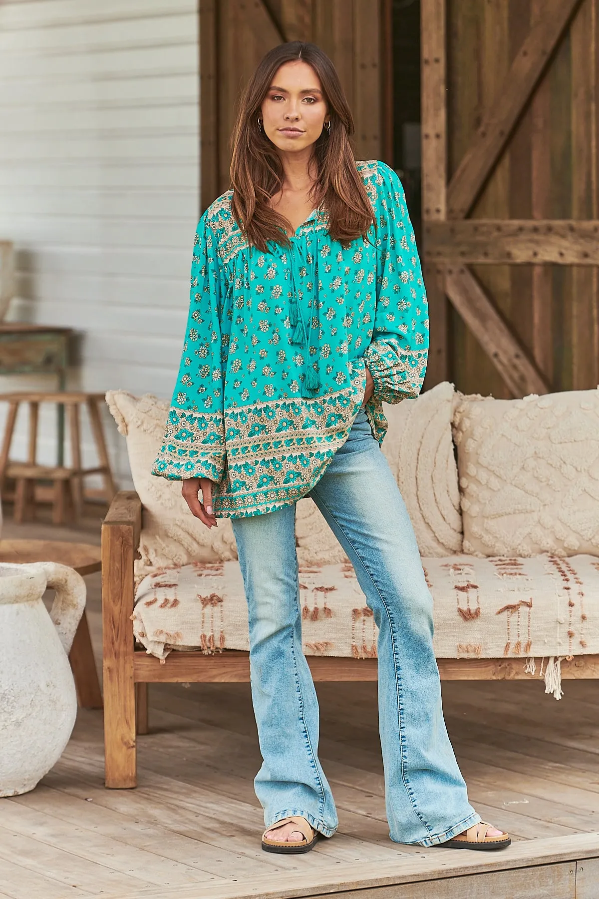 Kasey Blouse - Mint