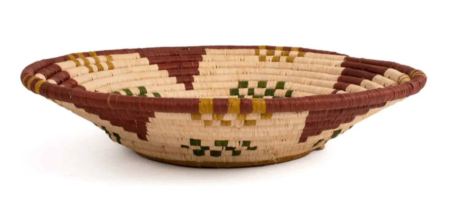 Kazi :: 10 Earthen Craft Woven Bowl - Roots