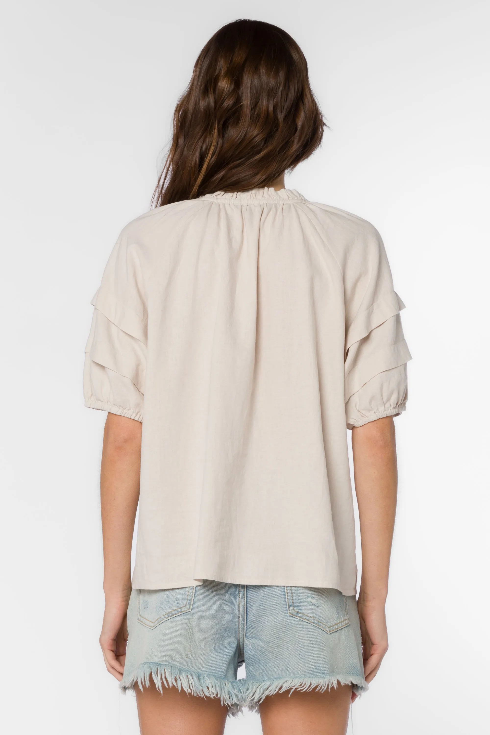 Kenna Wheat Blouse