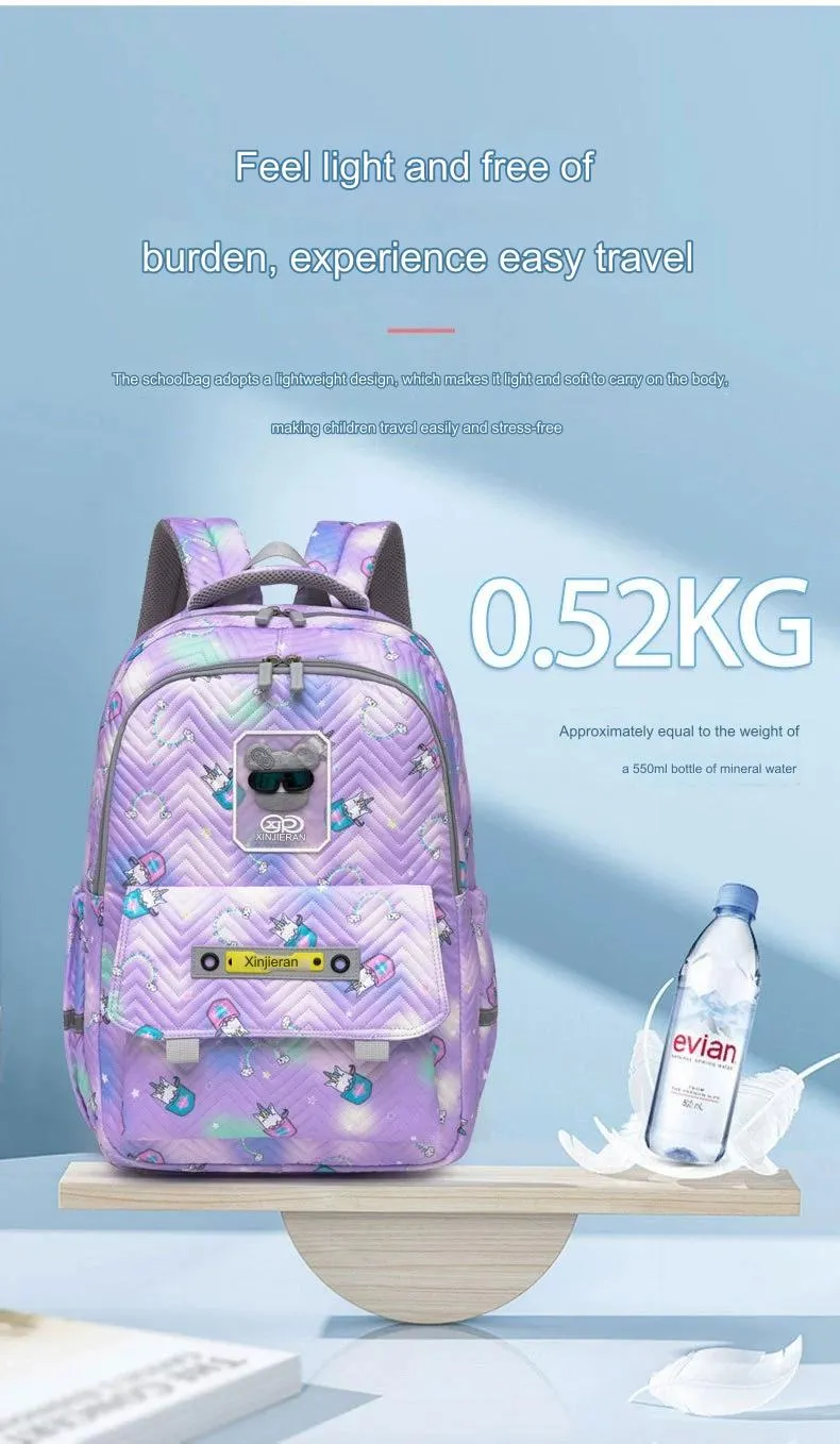 Kids and Women Backpack With Special Gradient Decorative Design MS17