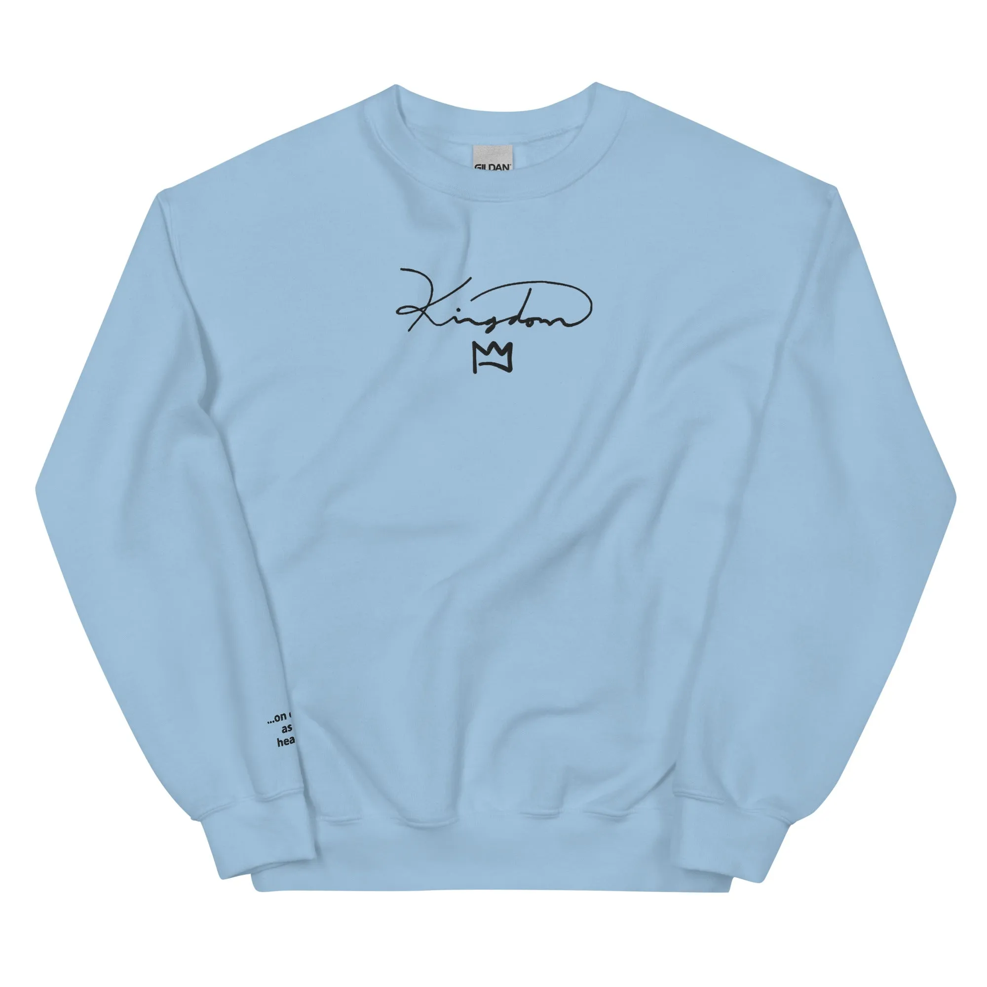 Kingdom Embroidery Unisex Sweatshirt (Multiple Colors)