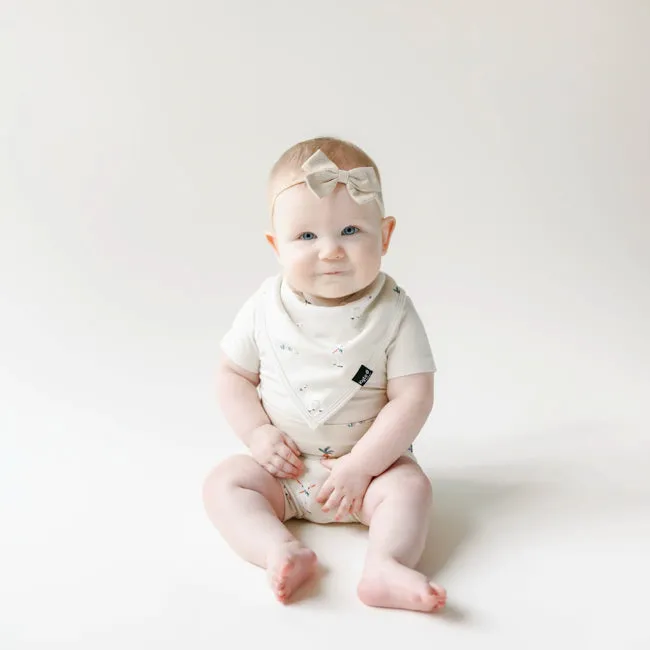 Kyte Baby Printed Bib in Goat