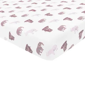 Kyte Baby Printed Twin Sheet in Elephant