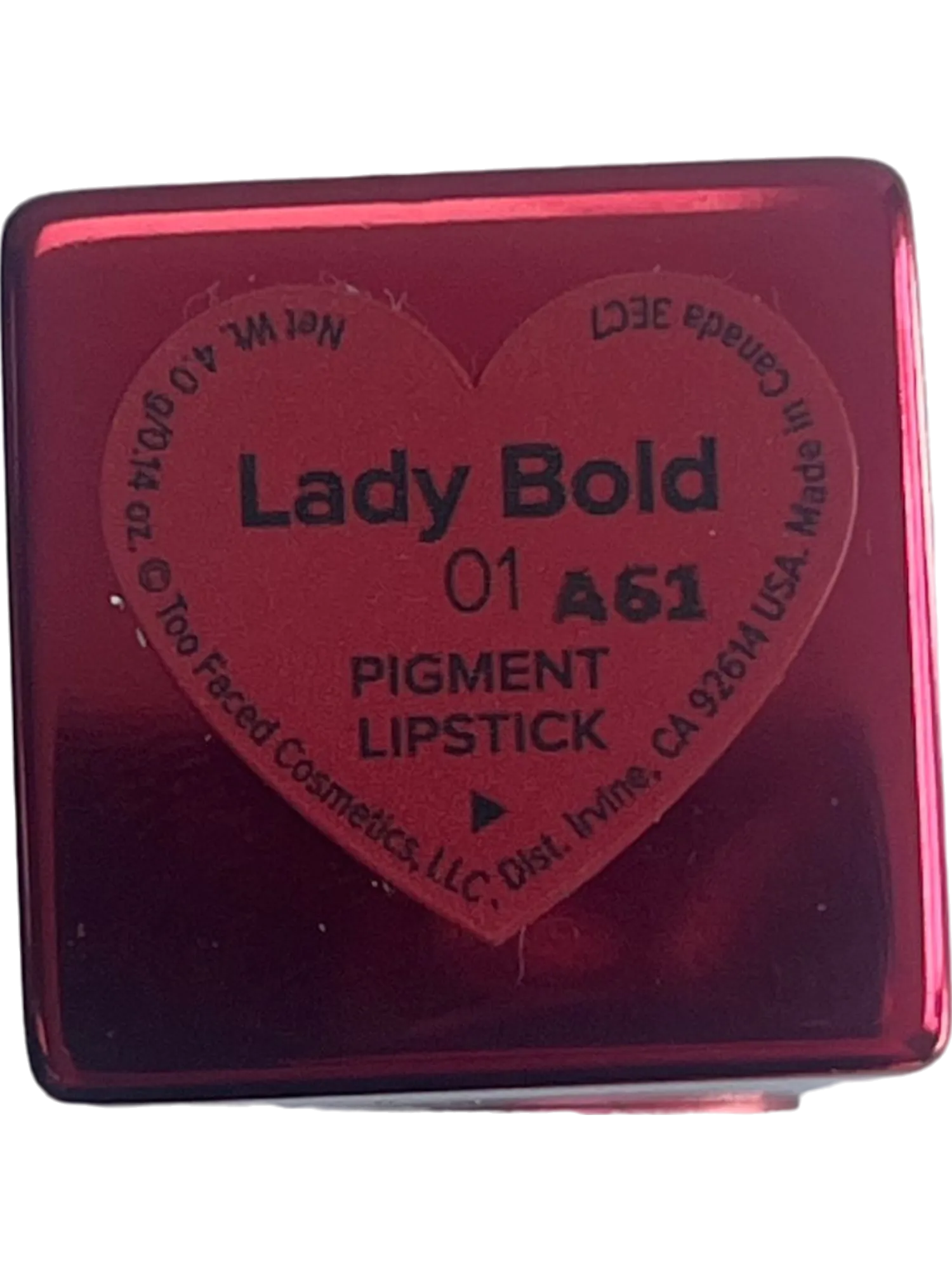 Lady Bold Red Pigment Lipstick