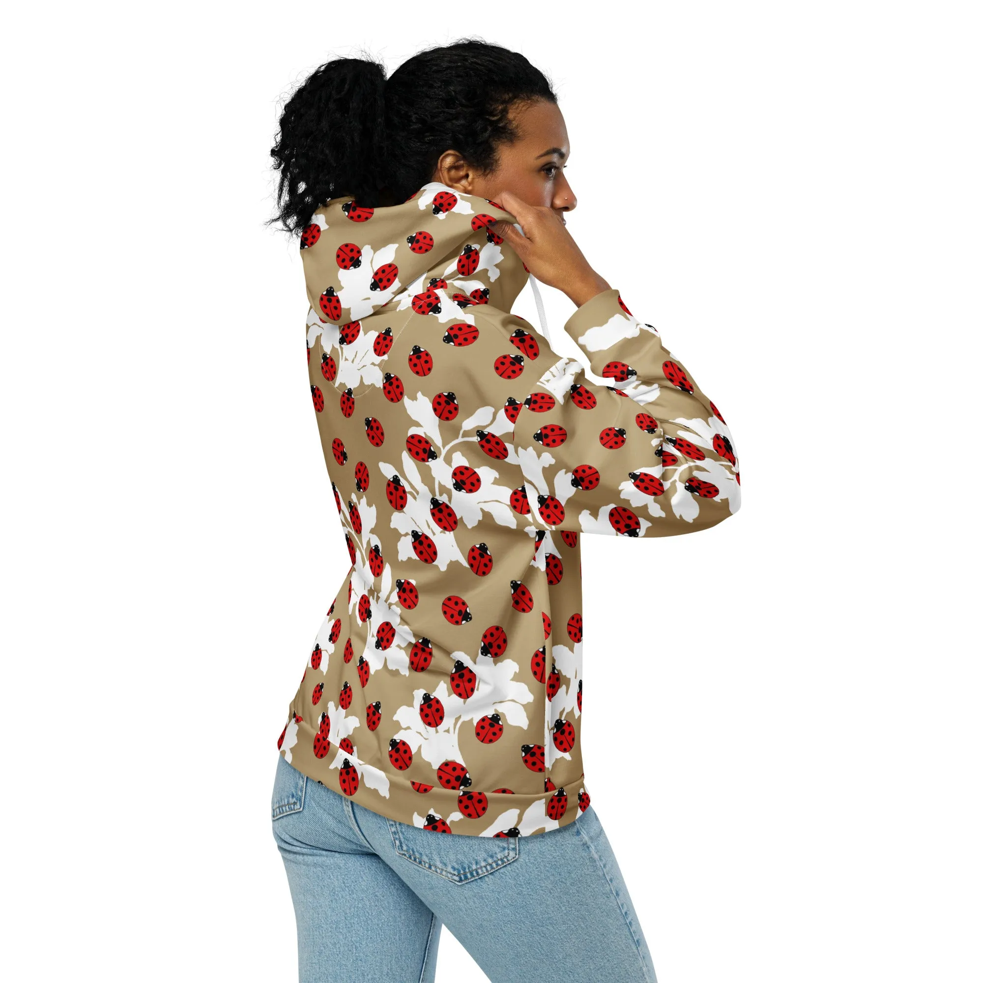 Lady Bug Unisex zip hoodie