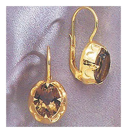 Lady Jane Topaz Earrings