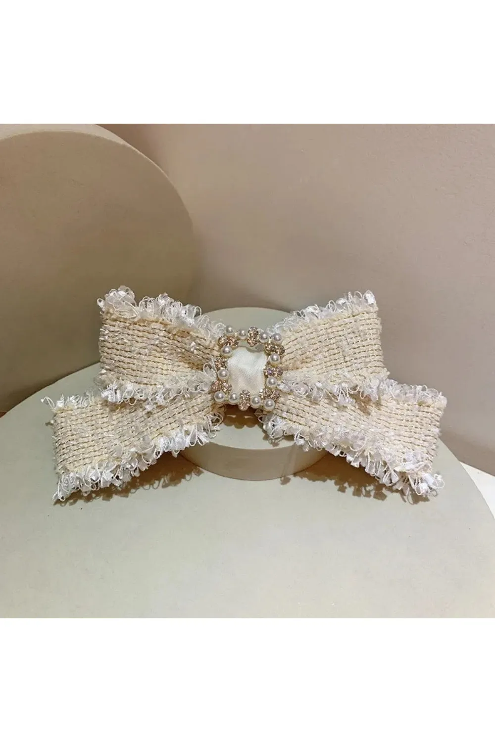 LADY PENELOPE HAIR BOW CREAM