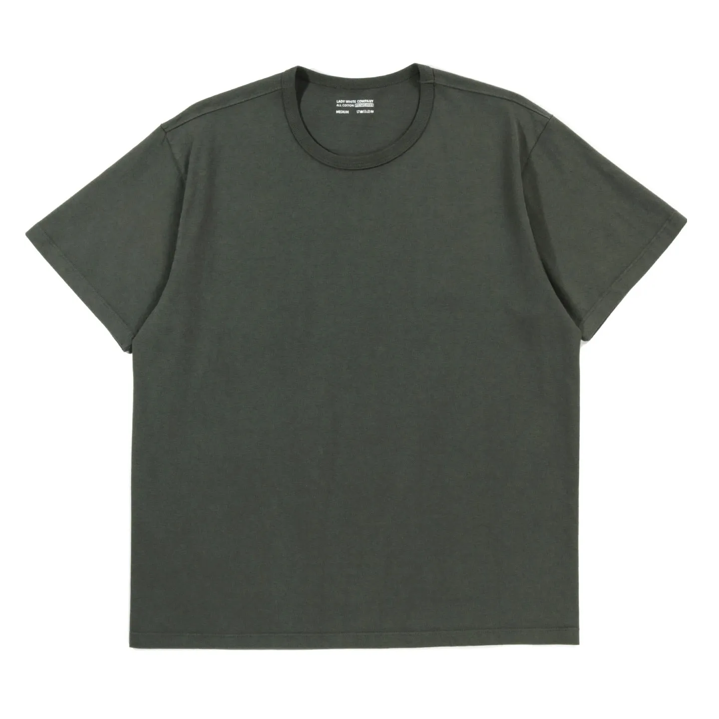 LADY WHITE CO. T-SHIRT 2-PACK DEEP GREEN