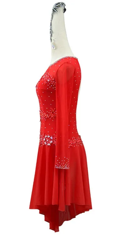 Latin Dance Dress | Custom - Made |QY22