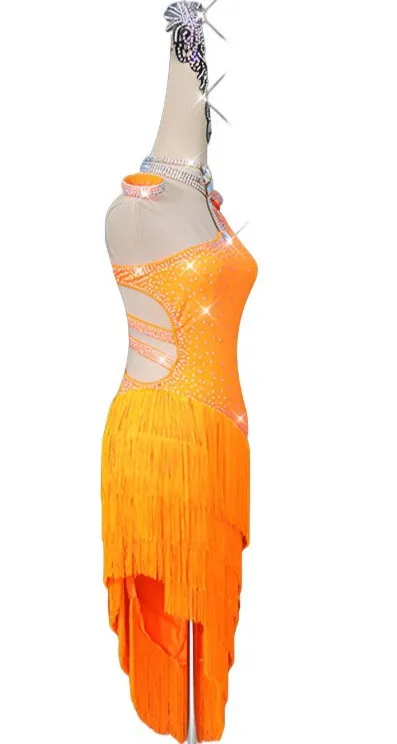 Latin Dance Dress | Custom - Made | QY50