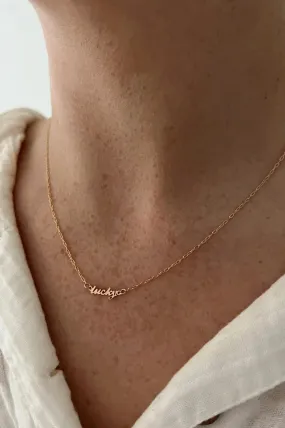 Little Words Necklace