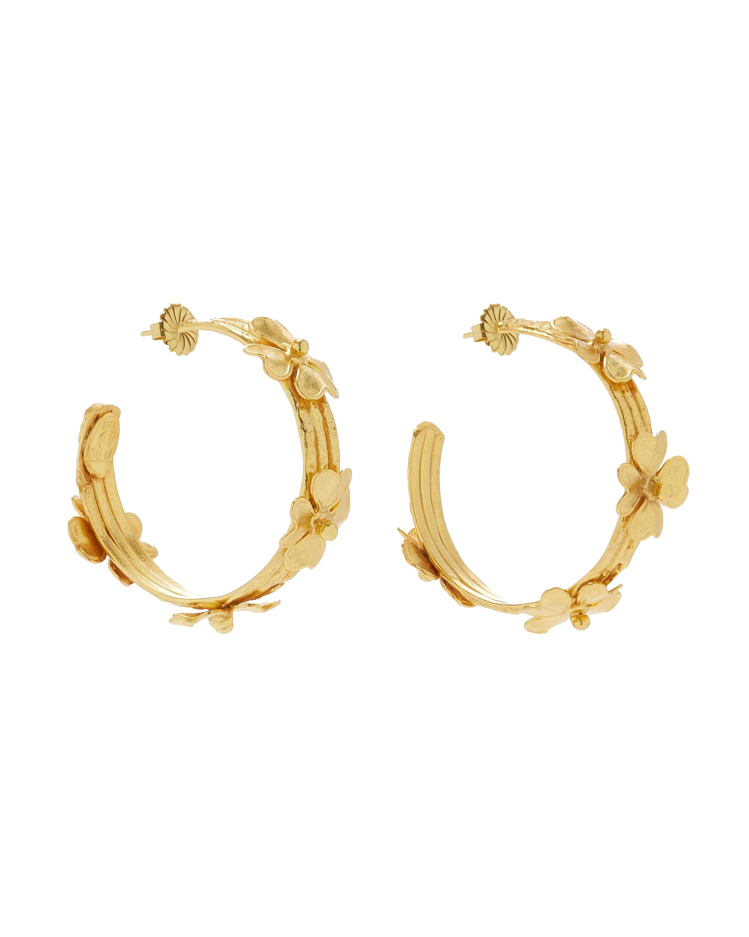 Lucky Love Earrings (Pierre/Stone/Gold)