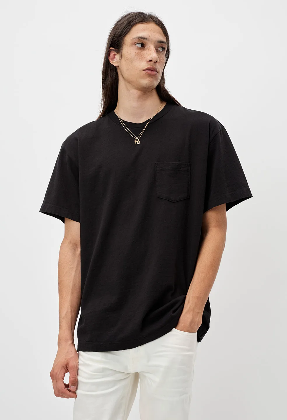 Lucky Pocket Tee / Black