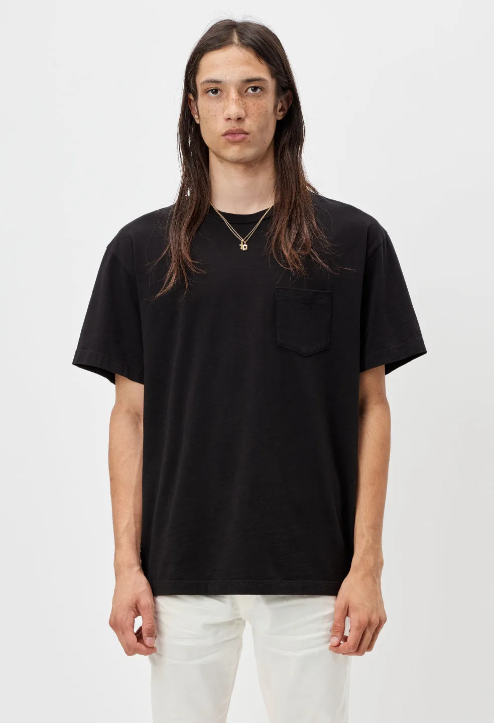 Lucky Pocket Tee / Black