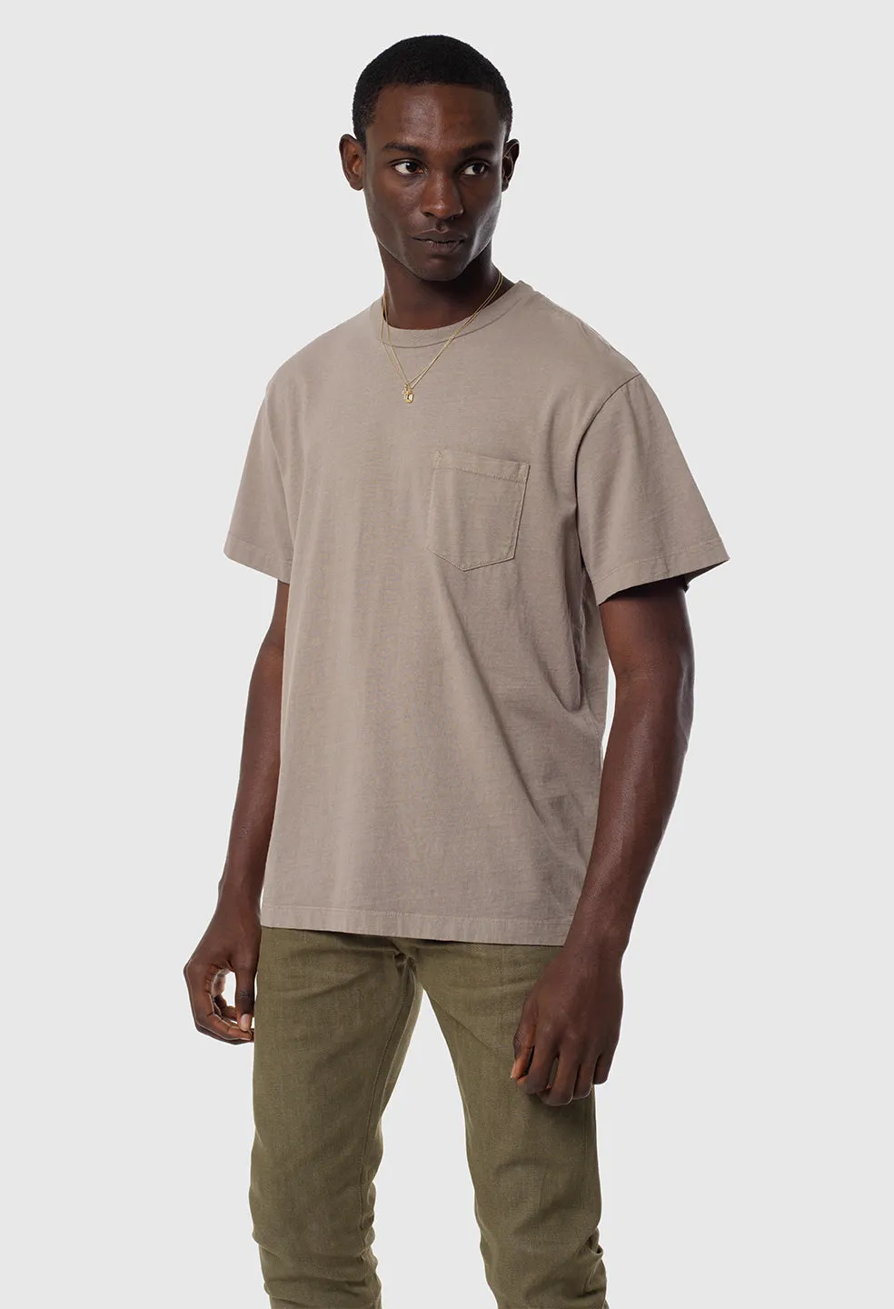 Lucky Pocket Tee / Dust