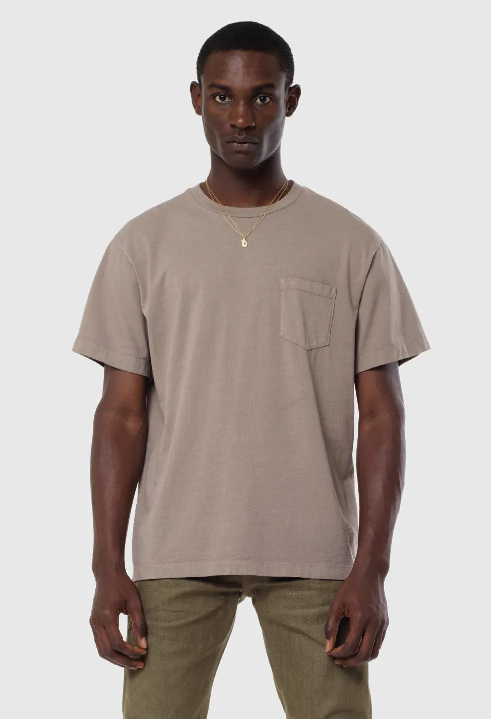 Lucky Pocket Tee / Dust