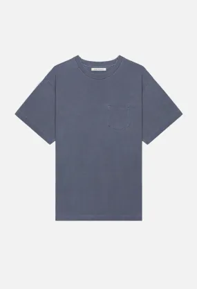 Lucky Pocket Tee / Lapis