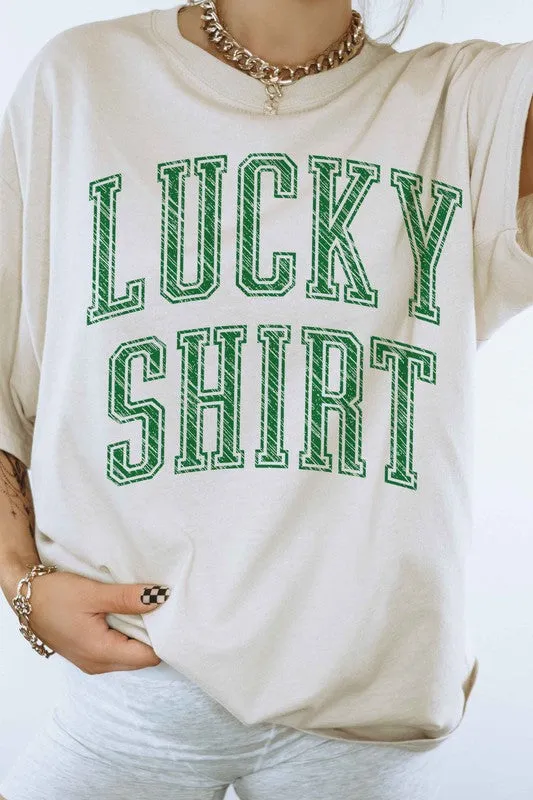 LUCKY SHIRT ST PATRICKS GRAPHIC TEE