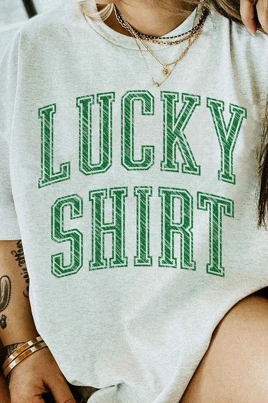 LUCKY SHIRT ST PATRICKS GRAPHIC TEE