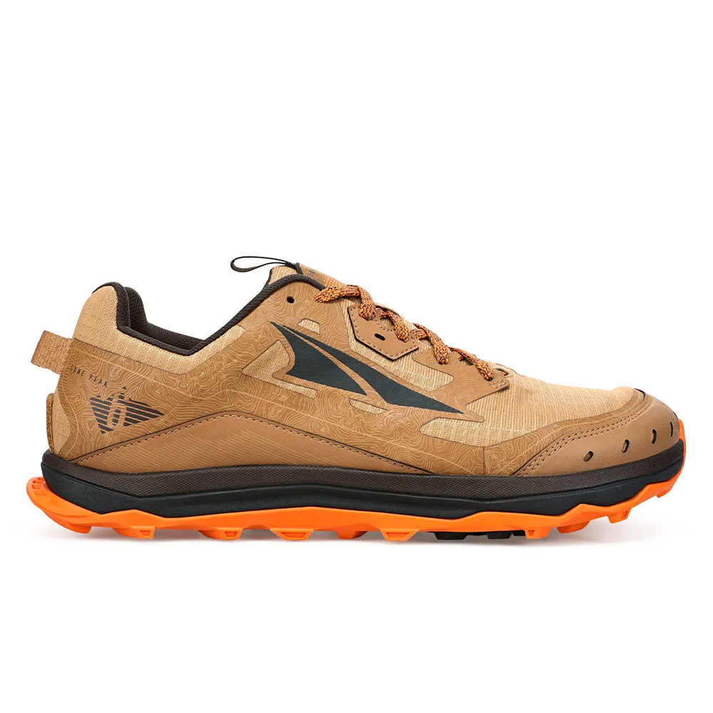 Men's Altra Lone Peak 6, Brown, 13 D Medium