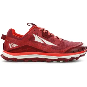 Men's Altra Lone Peak 6, Maroon, 8 D Medium