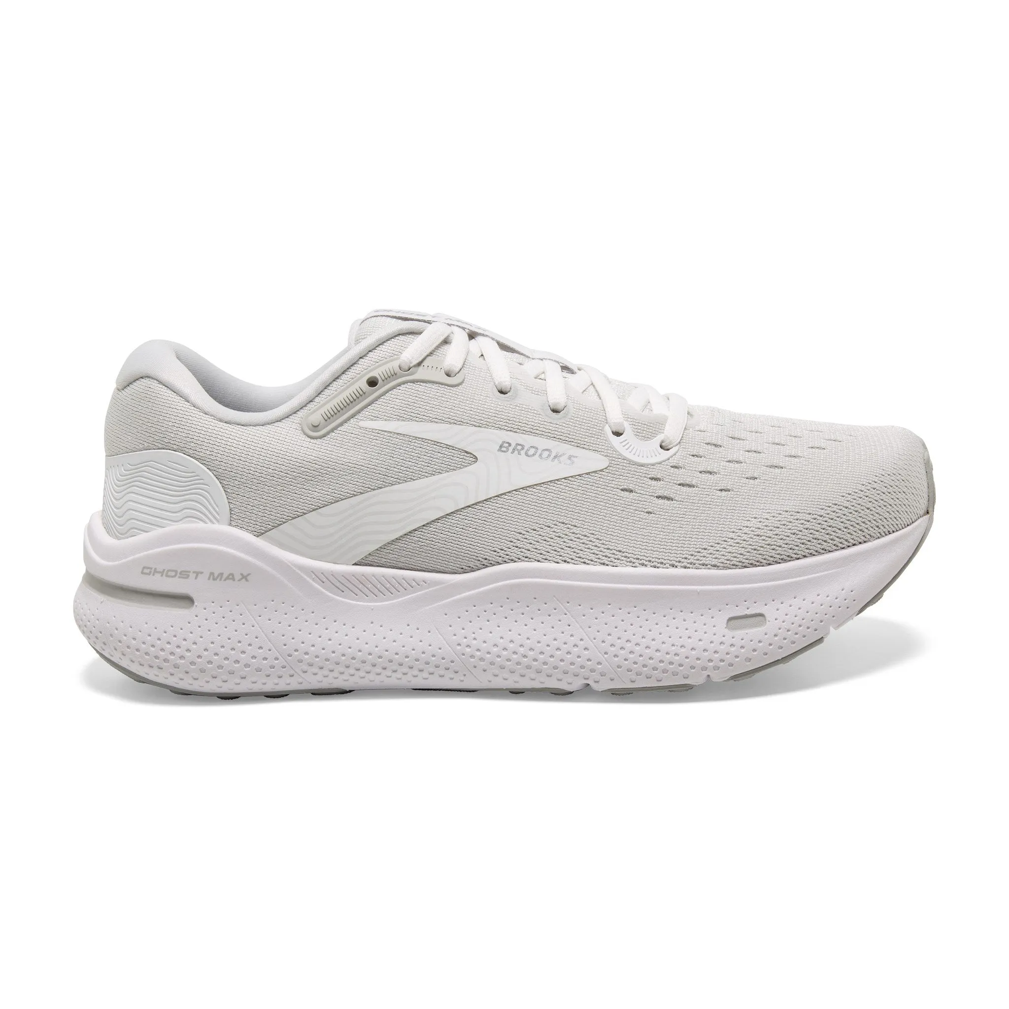 Men's Ghost Max - White / Oyster / Metallic Silver