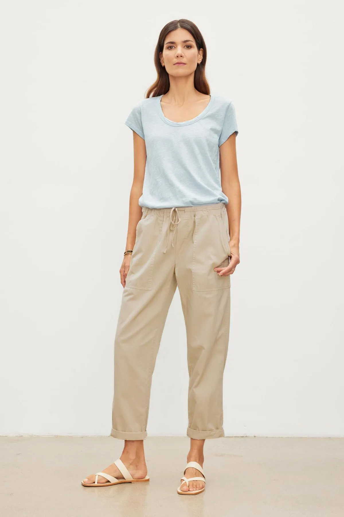 MISTY COTTON TWILL PANT