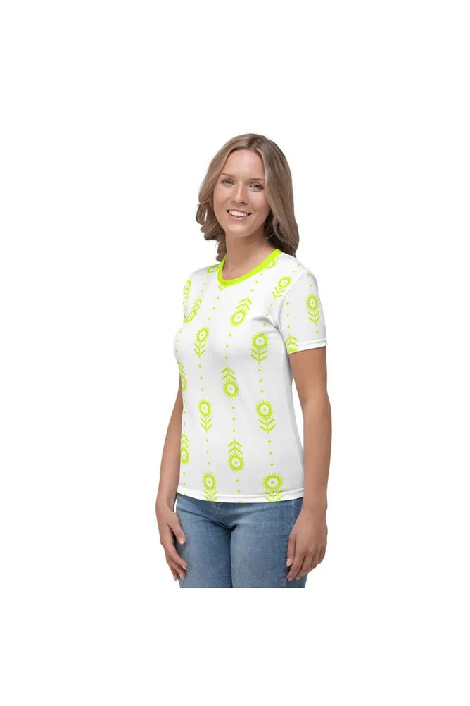 Neon Florals Women's T-shirt