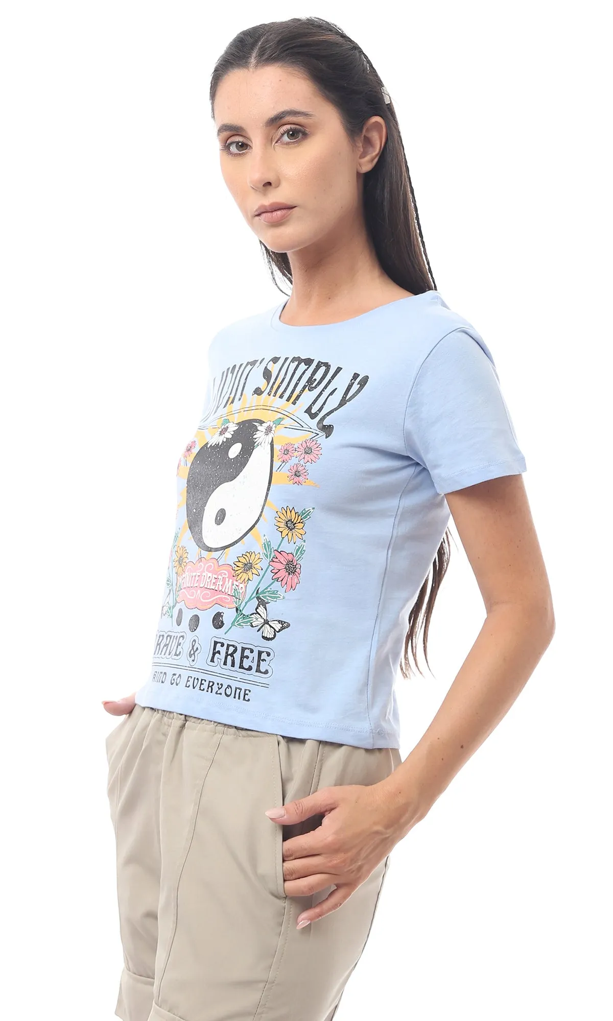 O170943 Women Short Sleeve