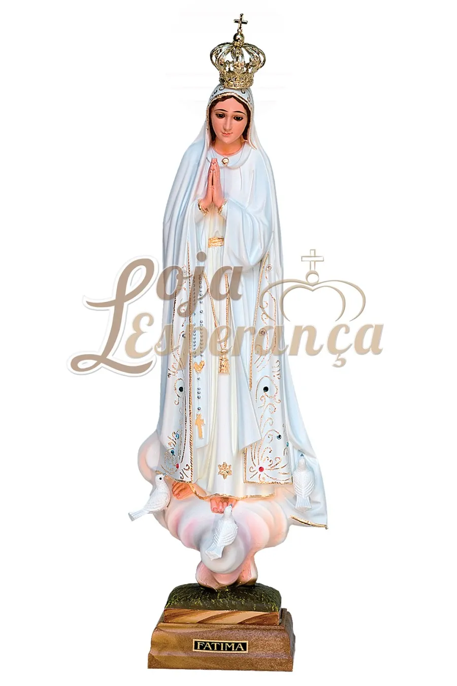 Our Lady of Fatima - Crystal Eyes [Several Sizes]