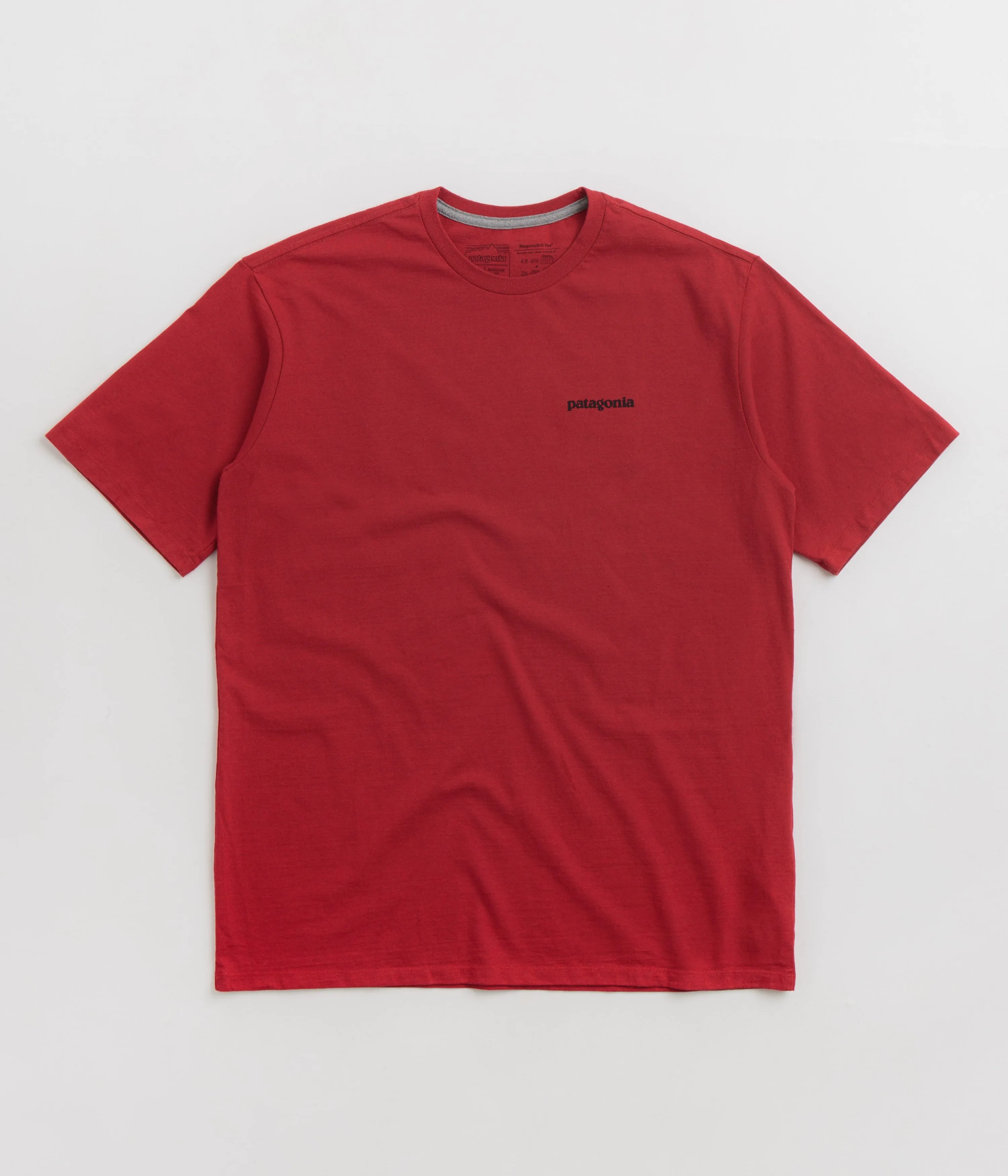 Patagonia P-6 Logo Responsibili-Tee T-Shirt - Touring Red