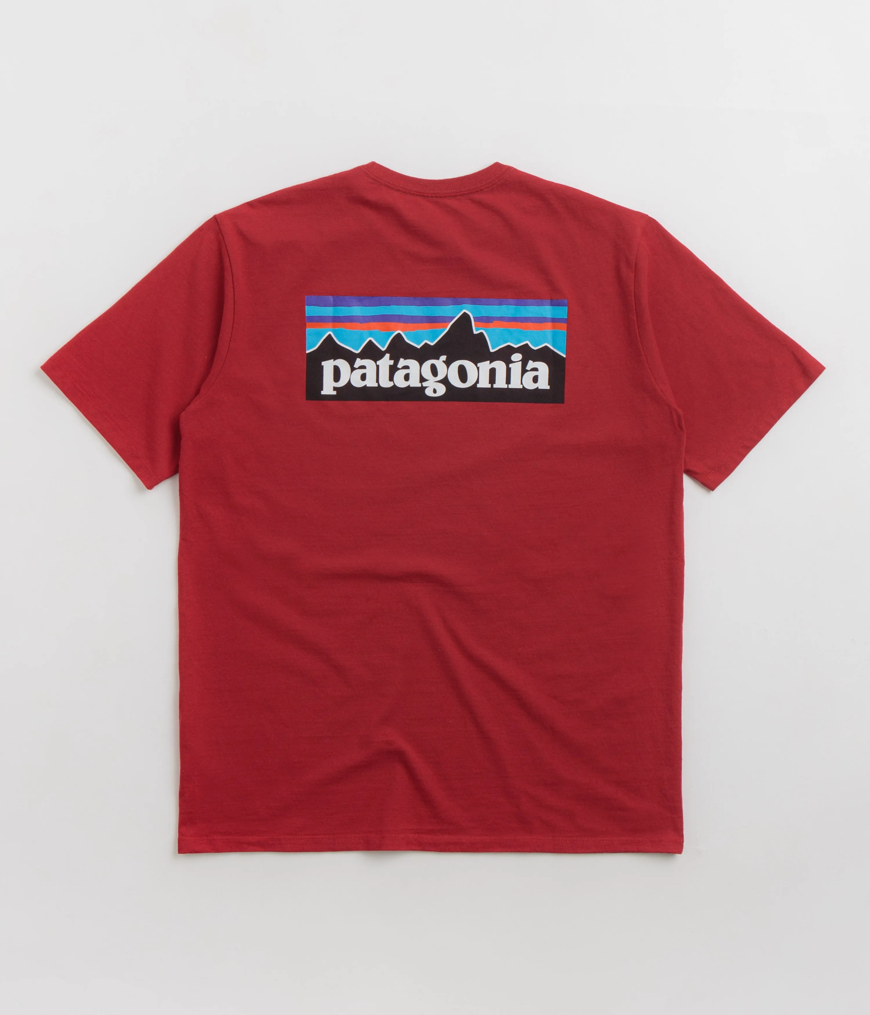 Patagonia P-6 Logo Responsibili-Tee T-Shirt - Touring Red