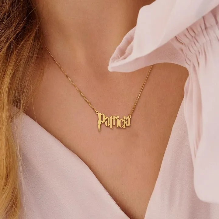 Personalized Harry Styles Name Necklace