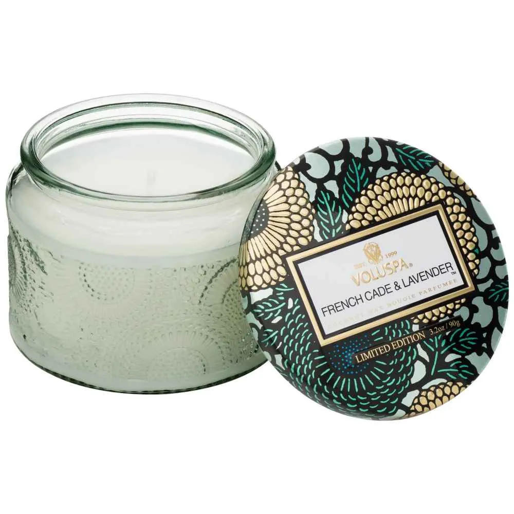 Petite Glass Jar Candle, French Cade & Lavender | Voluspa