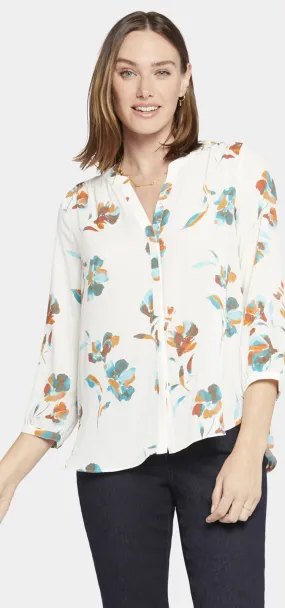 Pintuck Blouse Bloemenprint | Dream Lily