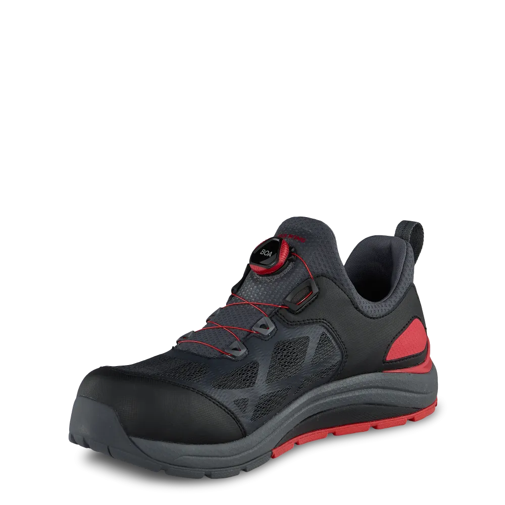 'Red Wing' Men's Cooltech Athletics EH Comp Toe - Black / Red