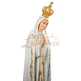 Replica Our Lady of Fátima 22kt gold - 41.34'' | 105cm