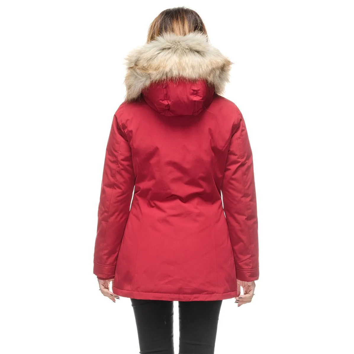 Retro Parka woman 586/139 Red