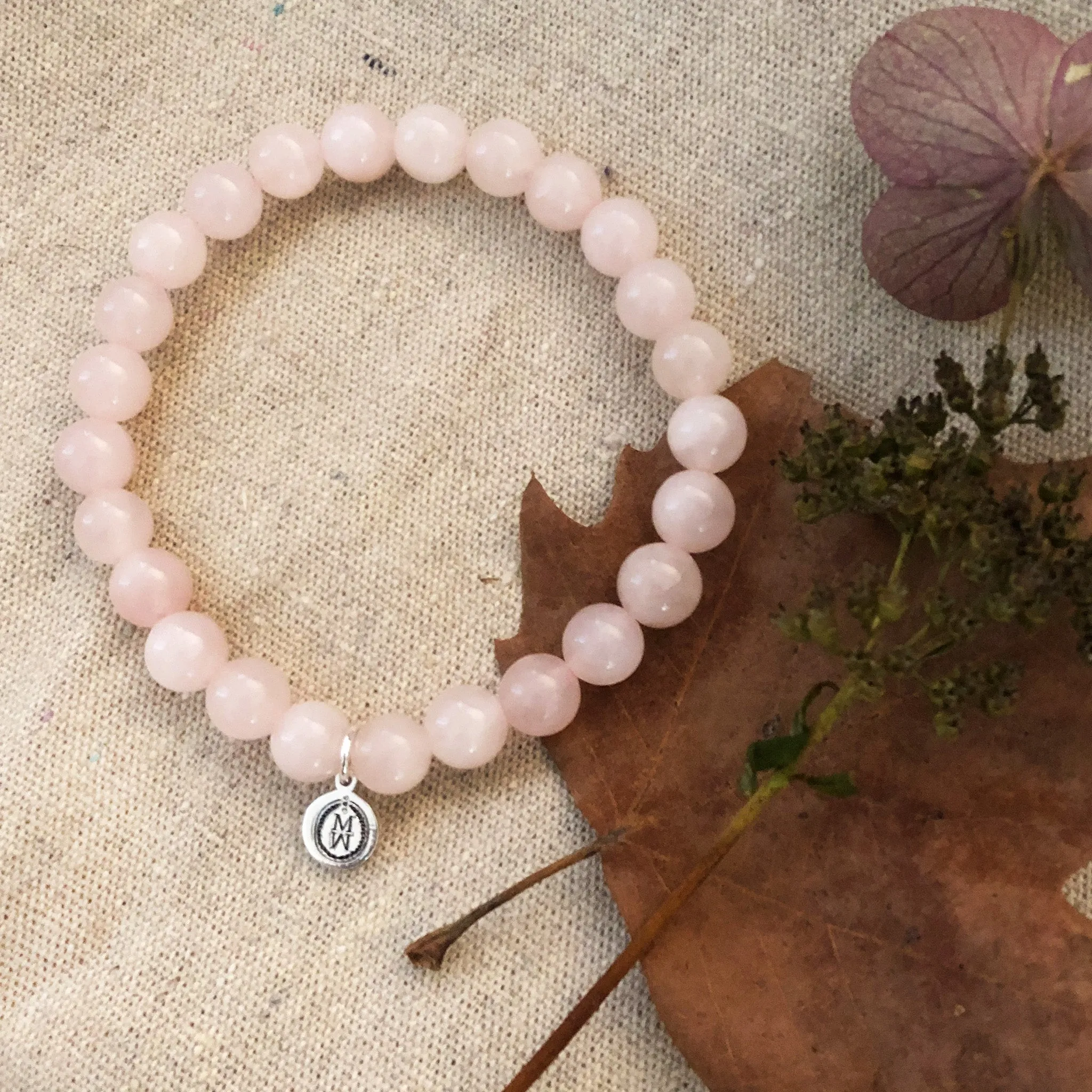 Rose Quartz Stretch Bracelet