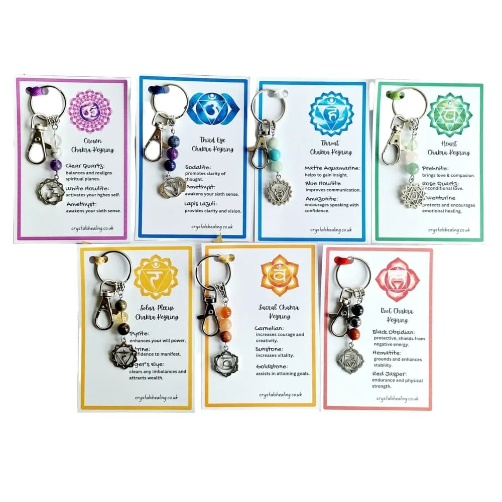 Sacral Chakra Keyring