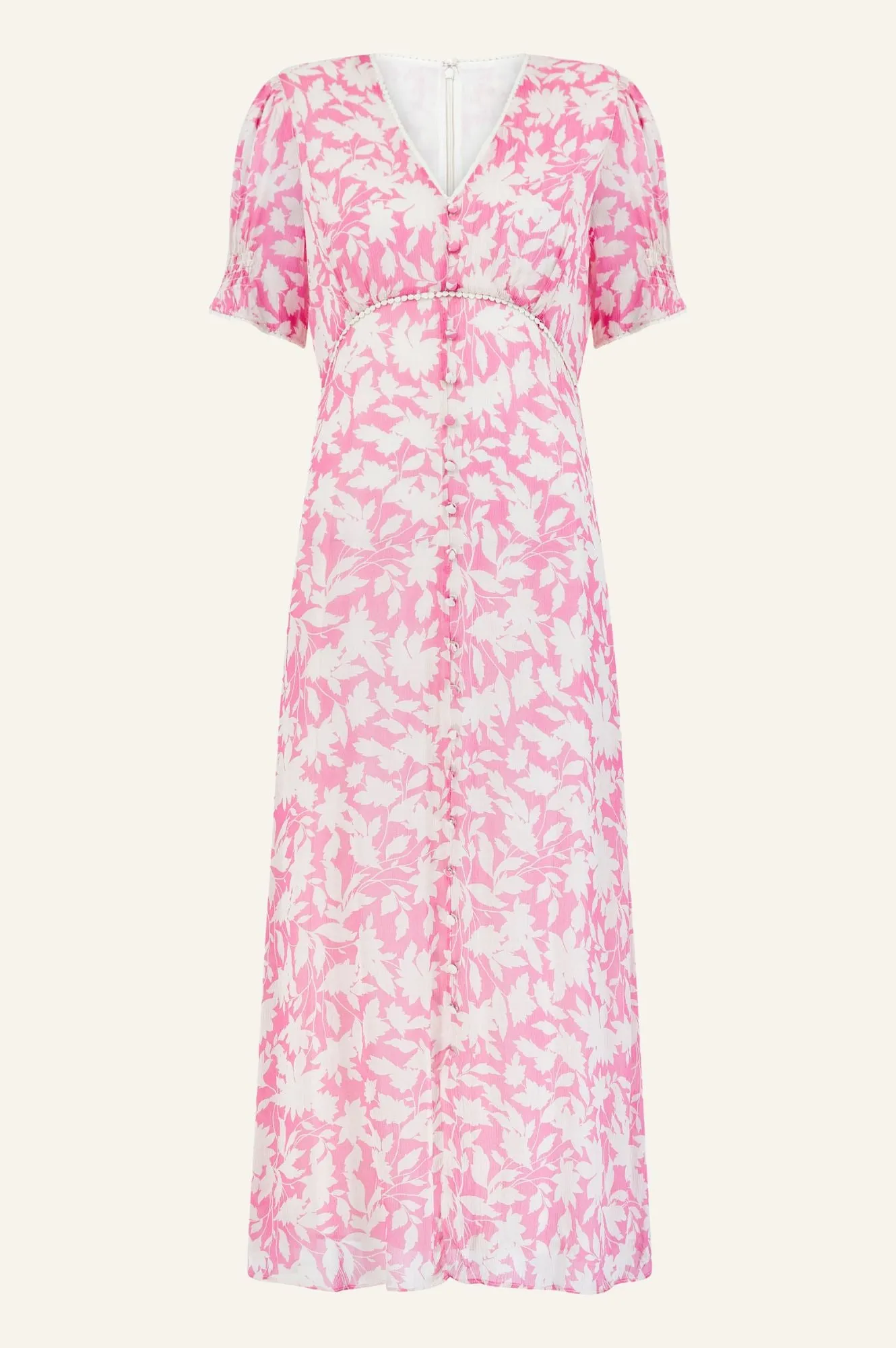 Sally Anne Tea Dress | Pink/Cream