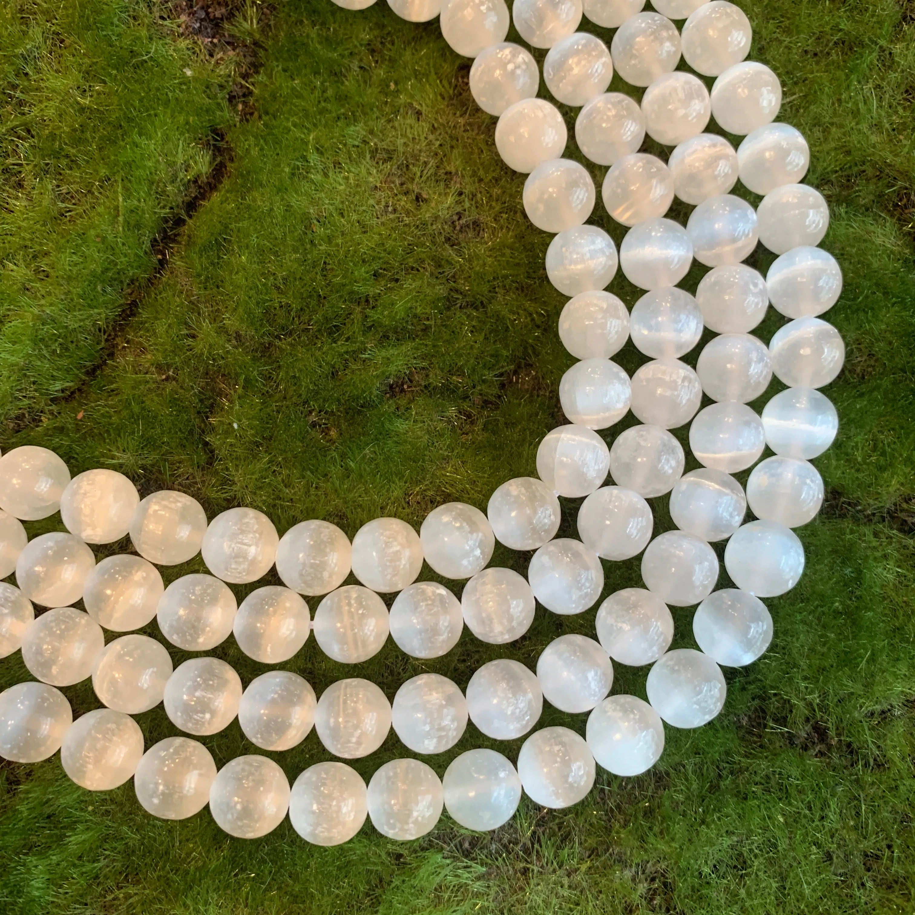 Selenite Beads