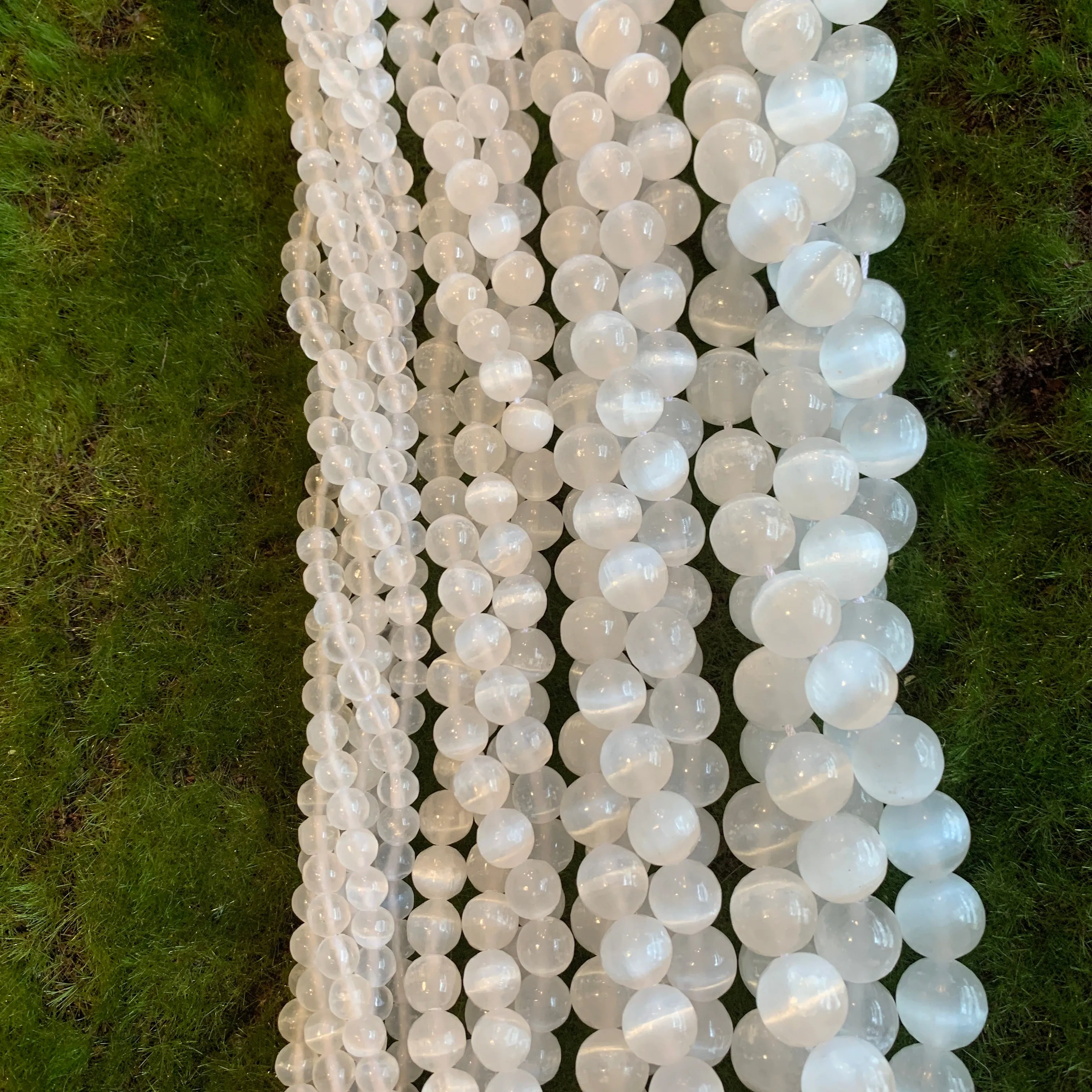 Selenite Beads