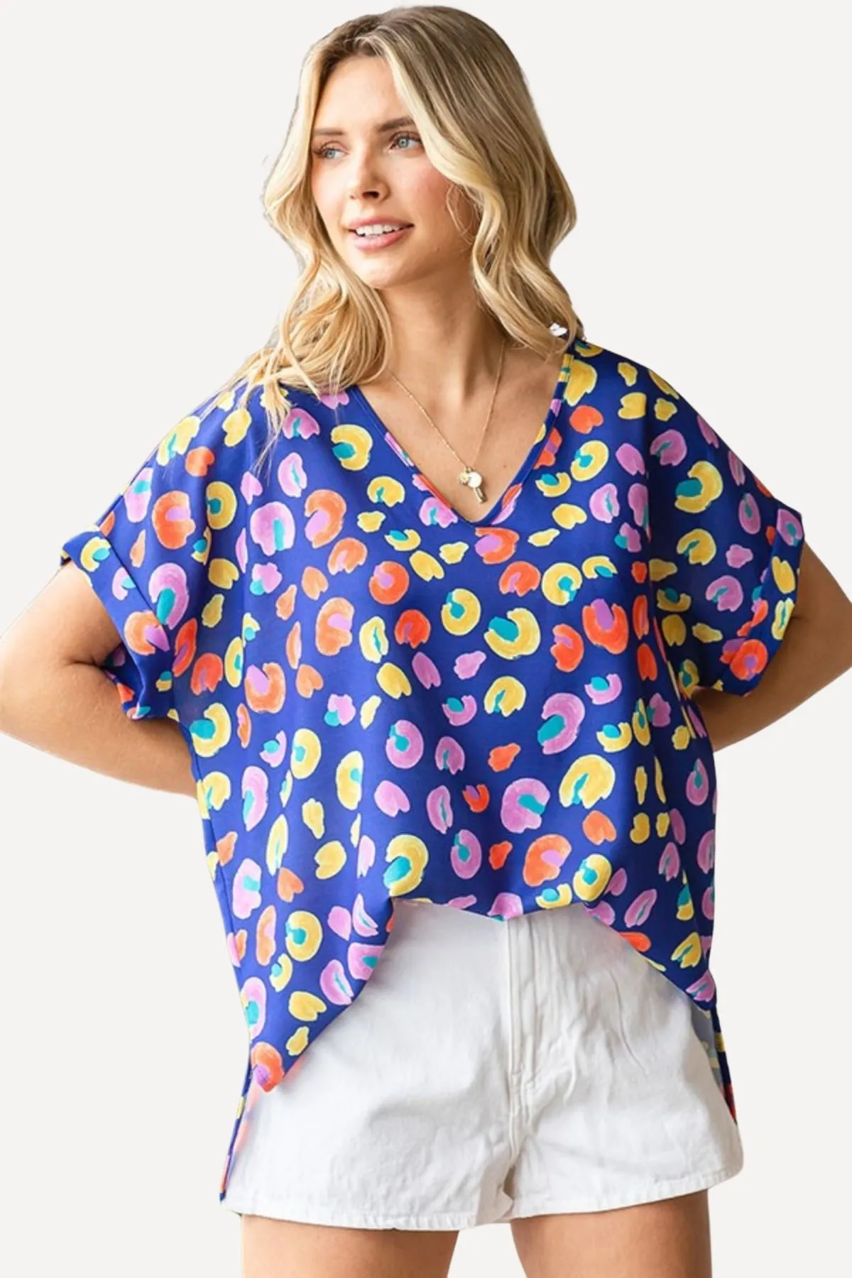 Spotted Print Blouse