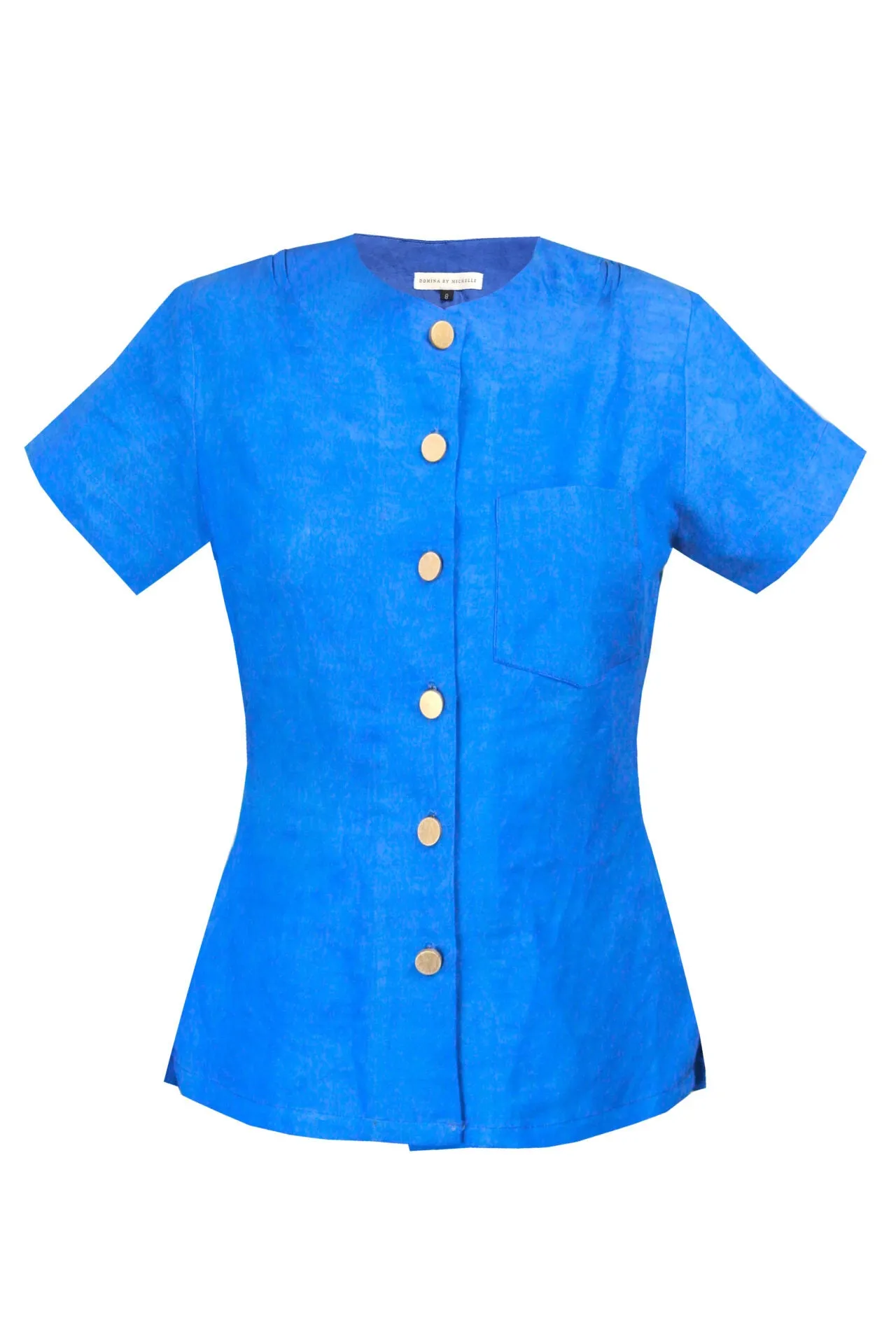 Sylvia Set (Short   Blouse) - Blue