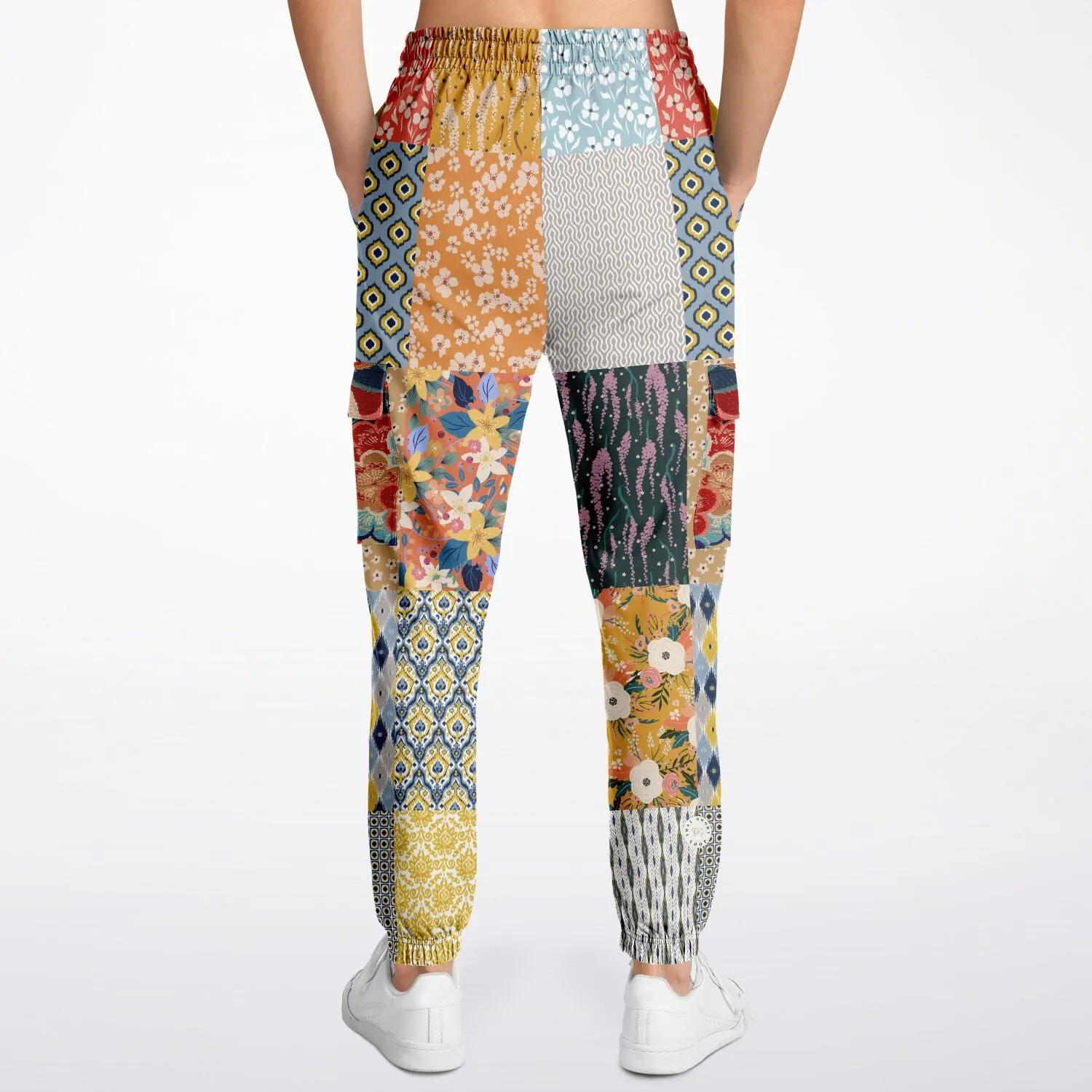 Tallulah Bankhead Patchwork Cargo Sweats