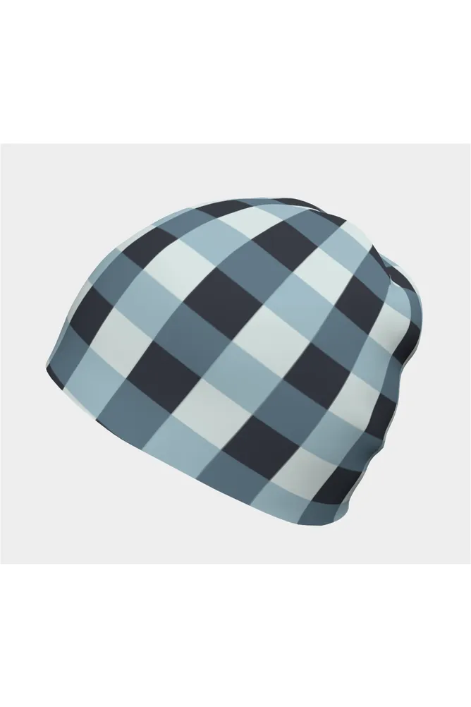 Tartan Turquoise Beanie