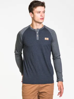 TENTREE CLASSIC HENLEY RAGLAN  - CLEARANCE